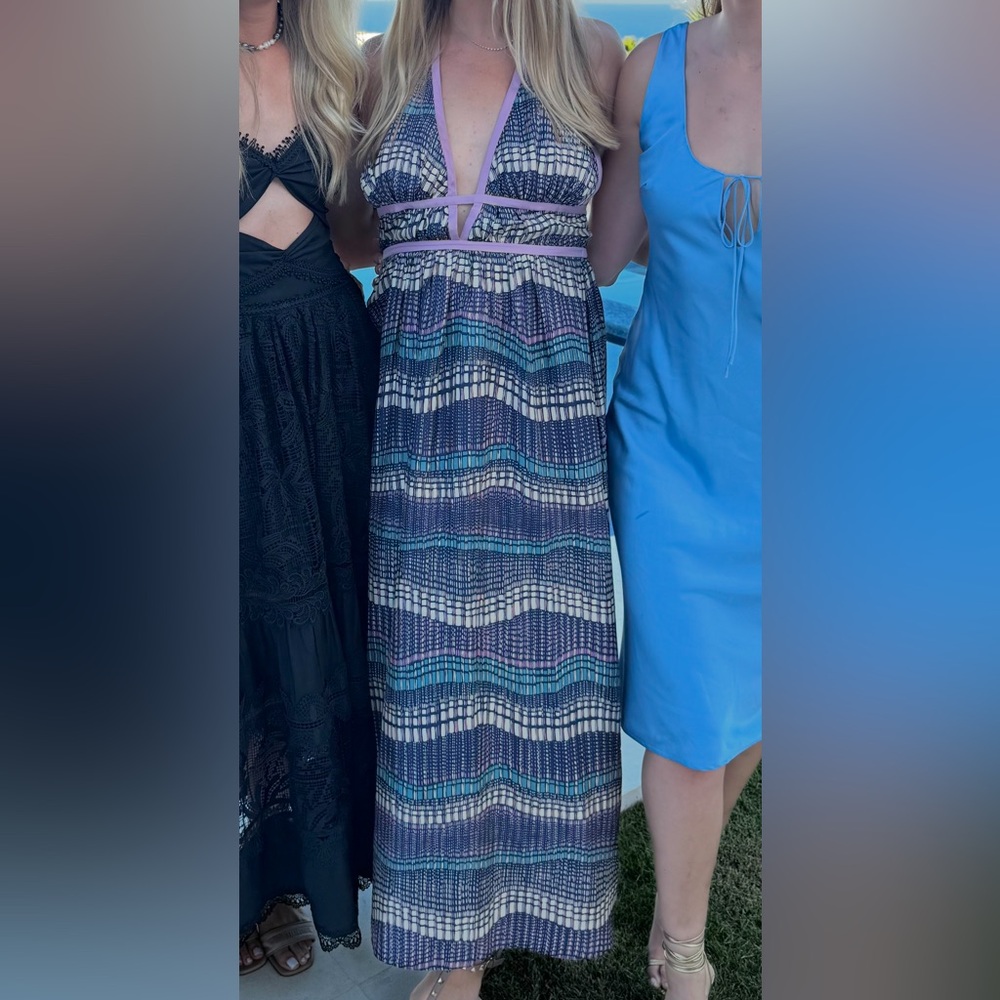 Susana Monaco Silk maxi dress